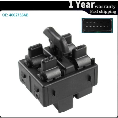 For Jeep Wrangler 2007 2008 2009 2010 Power Master Window Control Switch Button Console High Quality 4602756AB