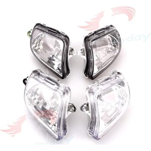 Clear Front Turn Signals Lens Indicator Cover Blinker Shell For Honda 1997-2006 CBR1100XX 1997-2006 98 99 00 01 02 03 04 05