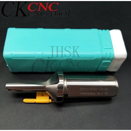 SP series U drill 13mm 3D Shank diameter C25mm fast U Drill Indexable bit drilling for SPMG050204 blade Machinery Lathes CNC