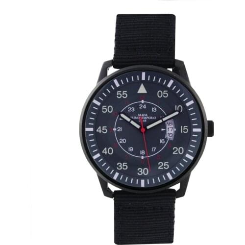 Steel Watch M & M first emporium 1089N