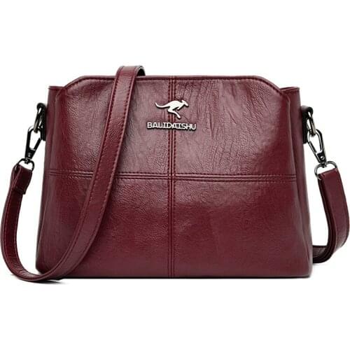 Small Quality Brand 2021 New Arrival Women Handbags Soft Pu Leather Female Shoulder Bags