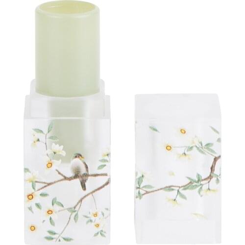 1Pcs Small Fresh Scrub Square Lipstick Tubes Empty Lip Balm Containers DIY Makeup Tool