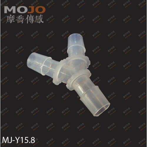 2020 (1000pcs/Lots) MJ-Y15.8 5/8" PP hose joint Three way connectors 15.8mm Y type pipe fitting
