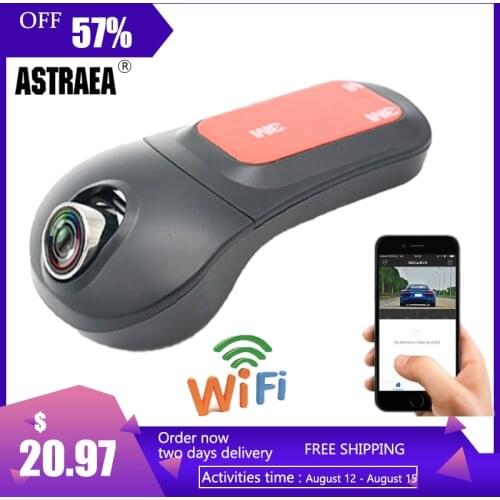 Astraea Car Dvr Dash Camera Vehicle voiture Recoder Built-in WiFi camera Auto Night Vision Driving recorder