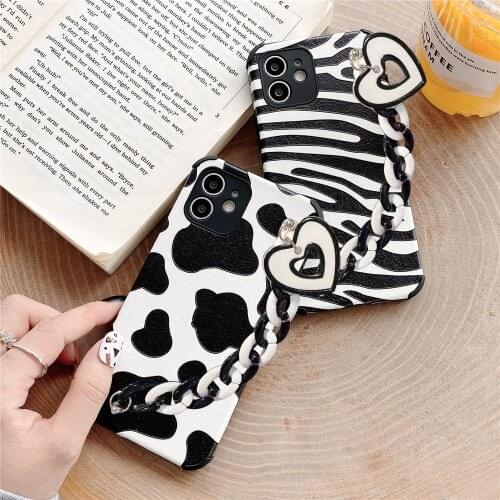 Love bracelet cow Case For For Samsung Galaxy J4 J6 A6 J3 J5 J7 2017 2016 J530FM J730FM J2 J5 J7 Prime Cover