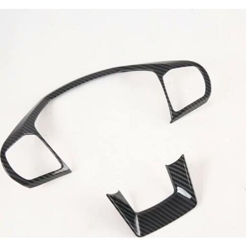 For Ford Explorer Plug-ln Hybrid 2020 ABS Steering Wheel Button Frame Cover Molding Panel Trims Interior Car Styling Accessories