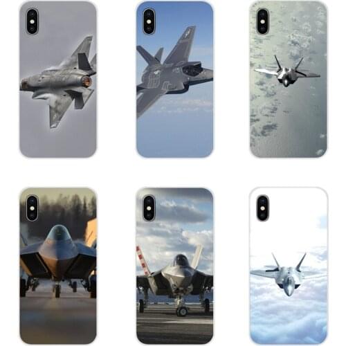 For Xiaomi Mi4 Mi5 Mi5S Mi6 Mi A1 A2 A3 5X 6X 8 CC 9 T Lite SE Pro The F-35 Joint Strike Fighter plane Mobile Phone Shell Covers