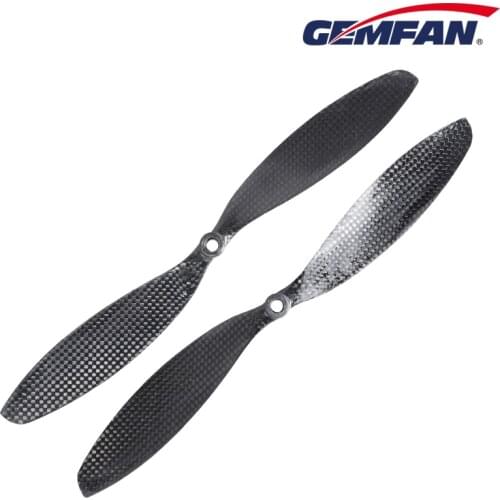 Gemfan APC CF Props 1147 Carbon Fiber Propeller Multi-Copter CW CCW Props Quadcopter Hexacopter Multi Rotor UFO Parts 2Pair/Lot