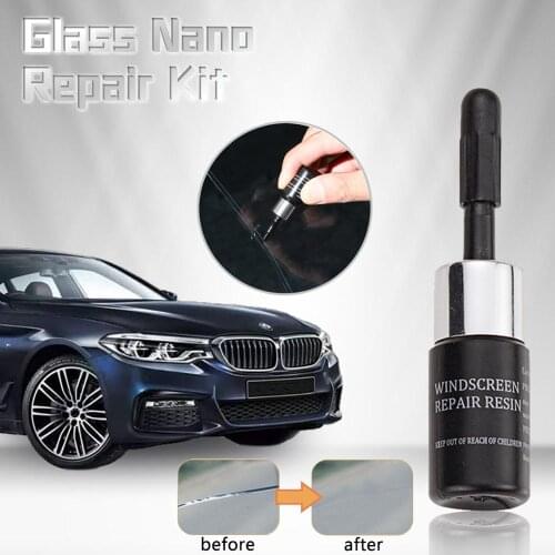 DIY Car Windshield Repair Tool Car Window Windscreen Repair Kit Quick Fix Glass Curing Glue Glass Scratch Crack Restore Car Wash