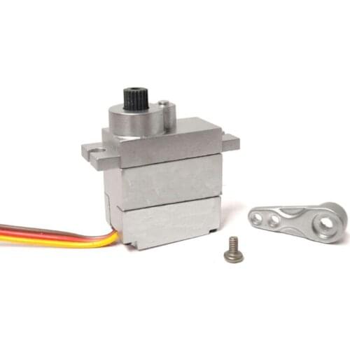 Upgrade Metal for Gear Servo + Metal Arm for MN D90 D91 WPL B1 B14 B16 B24 C14 C24 B36 1:16 Truck 4WD RC Crawler