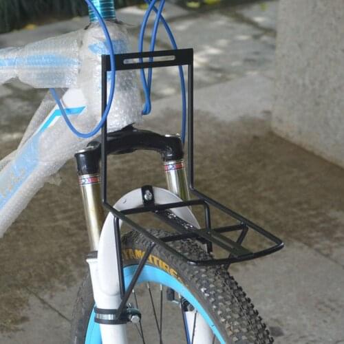 Outdoor Sport Bicycle Front Rack Aluminum Alloy Bike Luggage Shelf Carrier Panniers Bracket Cycling Bicycle Racks