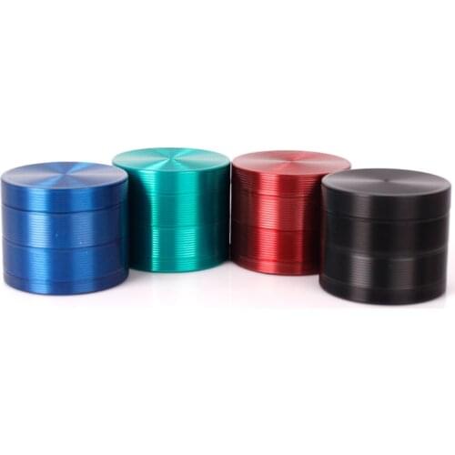 Zinc Alloy 4 Layer Herbal Tobacco Grinder High Quality Herb Smoke Grinder Herb Grinder Smoking Accessories Hot Selling