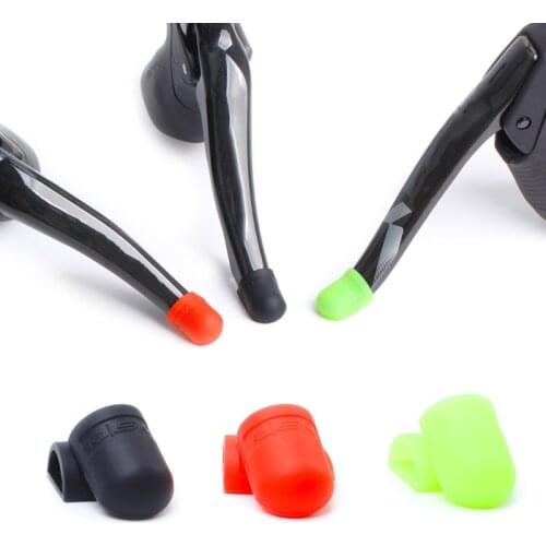 1 Pair Bicycle Hand Change Protective Sleeve Road Bike Silicone Anti-Scratch Brake Lever Cover