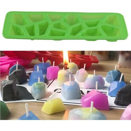 15 Cavity Wedding Candle DIY Silicone Mold Handmade Soap Polygon Moulds Craft Art DIY Moulds Candle Making Jewelry Mold