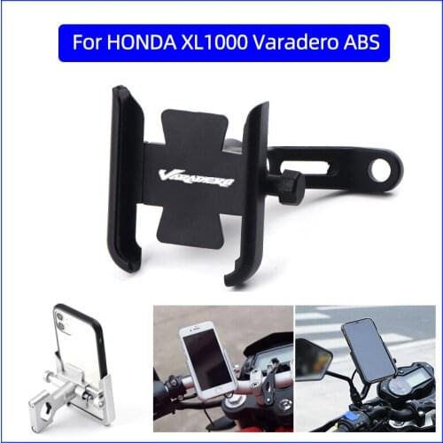 Motorcycle Accessories handlebar Mobile Phone Holder GPS stand bracket For HONDA XL1000 Varadero ABS