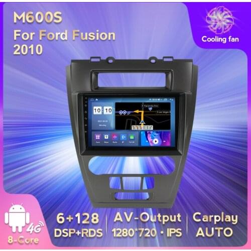Car Radio For Ford Fusion Mondeo Mustang 2009-2012 GPS multimedia Audio Video Head Unit Carplay
