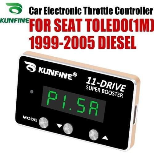 Car Electronic Throttle Controller Racing Accelerator Potent Booster For SEAT TOLEDO(1M) 1999-2005 PETROL DIESEL 11 Drive