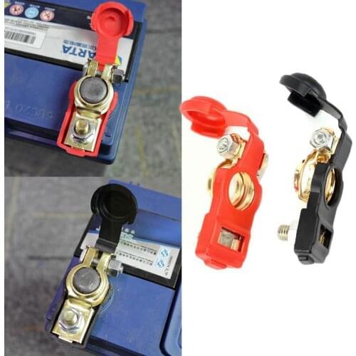 Batería de coche Chuck Clip cobre puro espesado de Clip batería,Auto cableado pinza conector Replacement la batería Parts d K6P8