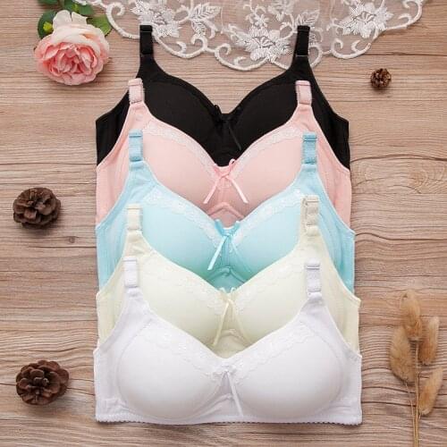 Teenage Girl Underwear Puberty Young Girls Small Bras Child Teen Training Bra for Kids Teenagers Girl Undergarments Soft Cotton
