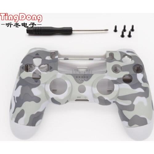 PS4 Pro 4.0 controller Camo shell Replacement Housing Case For Playstation 4 Pro Dualshock 4 Pro JDS 040 JDM 040 Gen 2 PS4 V2