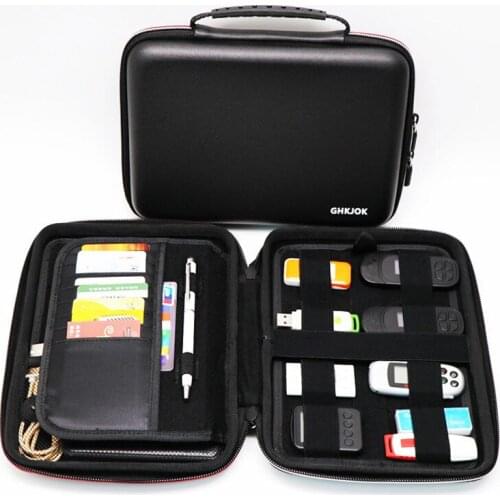 Hard driver shell case Electronic Gadgets Accessories Set Travel carry Bag For HDD U Disk SD Card USB Cables Organizer
