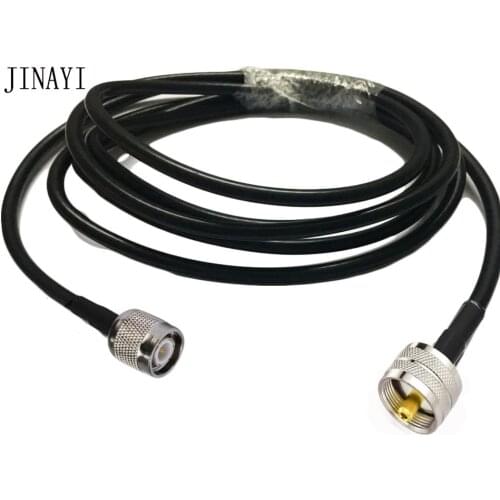 RG58 50-3 UHF Male PL259 to TNC Male Connector RF Coaxial Coax Cable 50ohm 1m 5m 10m 15m