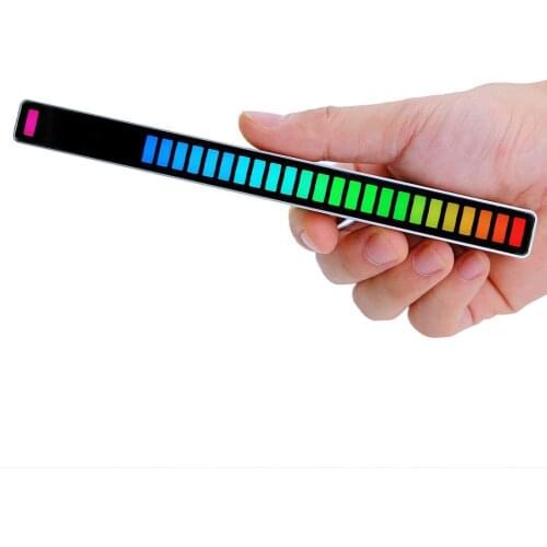 LTOON RGB pickup atmosphere light music car rhythm light car LED atmosphere light phantom color voice control music sensor light