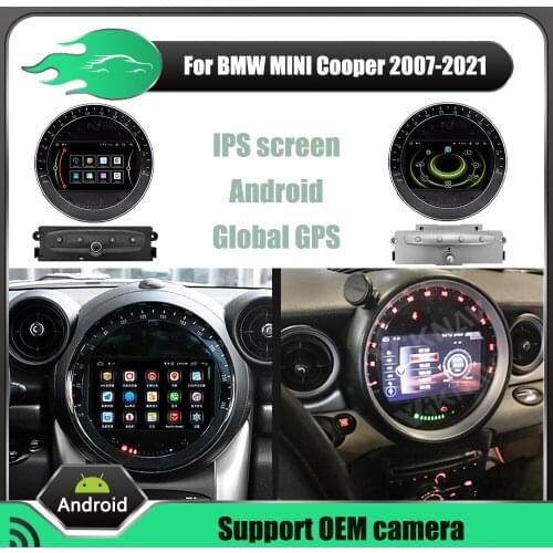 Android multimedia player Car Radio with screen For BMW Mini Cooper 2011-2021 Car GPS DVD Auto stereo receiver touch Screen
