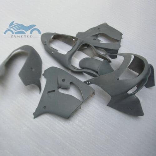 Unpainted motor fairing kits for KAWASAKI Ninja 1998 1999 ZX9R ABS plastic racing fairings kit 98 99 ZX 9R body repair parts