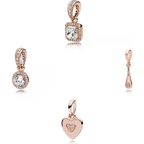 2020 New Rose Series Classic And Elegant Charms, Fashionable Luxurious Jewelry For Mother Wife Noble Birthday Gift