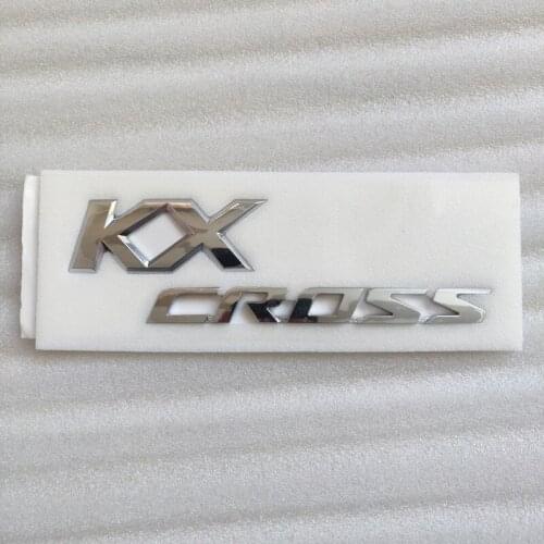 Suitable for Kia KX cross Auto Logos RIO KX cross Car sticker KX CROSS Word mark 86310H2500 LOGO