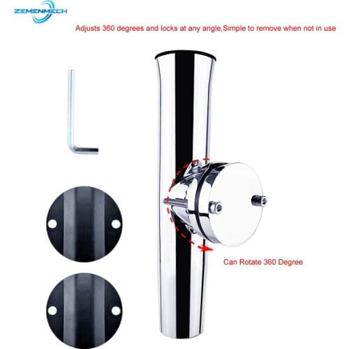 316 Stainless Steel Fishing Rod Rack Holder Tackle Socket Stand For Fishing Rod Holder Rack Marine Boat Accessories Kayak Yacht