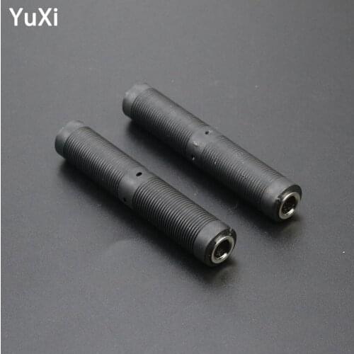 YuXi 6.35mm Audio jack Stereo Double Head Plug Adaptor Microphone Converter Coupler Cable Joiner Female To Female Connector