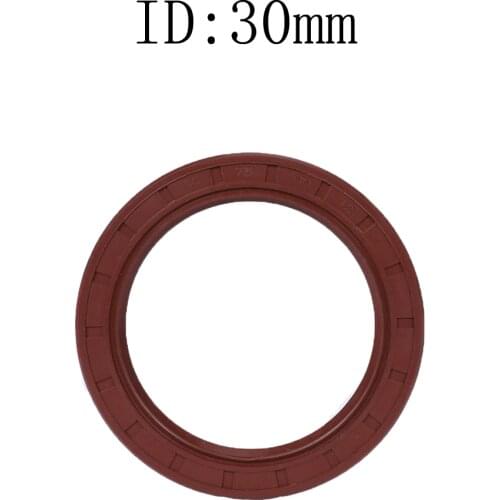 1PC ID 30Mm 30*50*52*55*56*58*60*62*70*72*85*7 8 10 12 High Temperature Gasket Acid Resistance Fluorine Rubber Skeleton Oil Seal