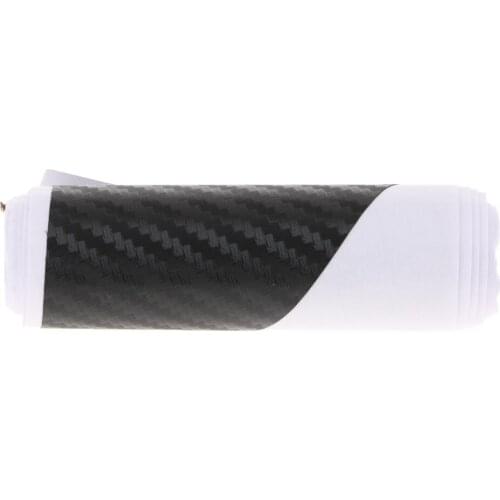 Braied Gloss 6D Carbon Fiber Film Wrap Decal Car Auto Sticker Sheet Black