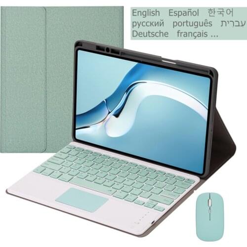 Touchpad Keyboard Case for Huawei Matepad Pro 2021 12.6 Inch Cover Funda for Huawei Mate Pad Pro 12 6 Case with Keyboard