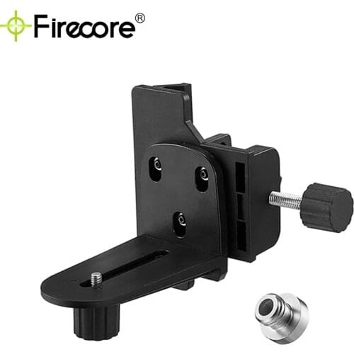 FIRECORE 1/4 or 5/8 inch interface Laser Levels Bracket for Extension Rod and Adjustable Height For Universal Laser Level