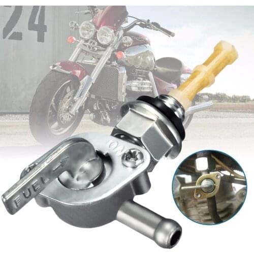JX-LCLYL 10mm Fuel Petrol Tank Tap Petcock Switch Generator Pit Dirt Bike ATV Quad
