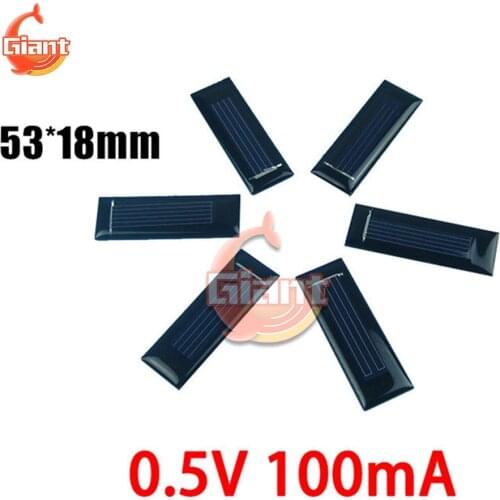 Mini Solar Panel Sun Power Supply Battery Charger 0.5V 6V 9V 100mA Solar Cell Solar Panel Battery Charger For Diy Solar Charger