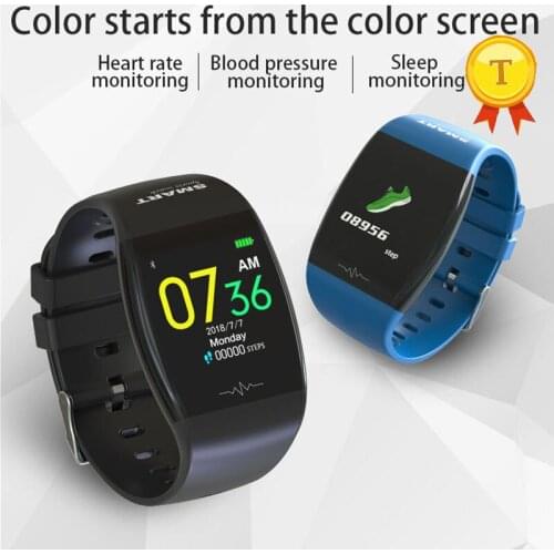 New arrival smart band wristband color screen heart rate monitoring blood pressure monitoring sleep tracker pk xioami band 3