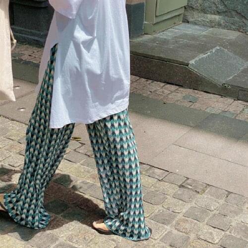 PLadderman Women's Plaid Trousers