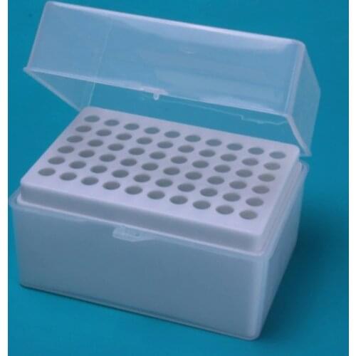 Rectangular 60 Positions Laboratory 1000UL Pipette Pipettor Tip Holder Box