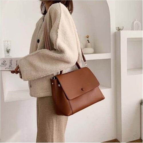 Totes Bags Women Large Capacity Handbags Women PU Shoulder Messenger Bag Female Retro Daily Totes Lady Elegant Handbags