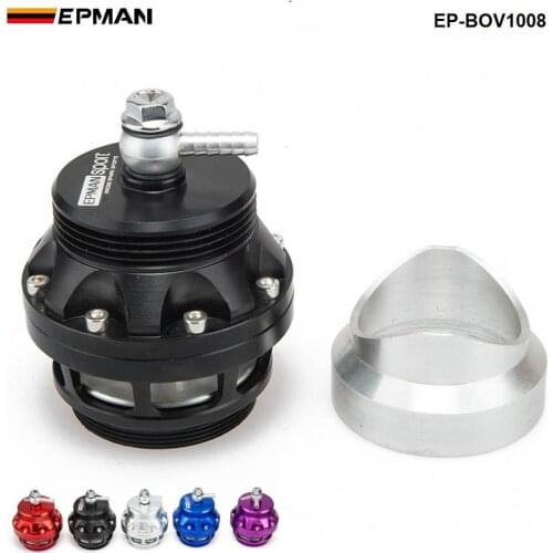 Univeral 50mm Blow off valve universal BOV Turbo Adapter with aluminum flange for BMW For AUDI Exhaust/Radiator EP-BOV1008