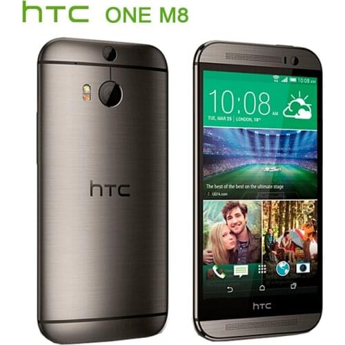 Refurbished Original HTC ONE M8 Dual sim Unlocked Cell phone 5.0" 4G-LTE Quad-Core 2GB+16GB DUAL Back Cameras