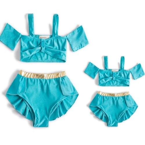 2-16Y Girls swimwear 2021 New Girls swimsuit one piece Children Swimwear Swimsuit for girl Teenager Kids Beachewear mermaid
