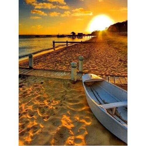 Diamond Embroidery Sale Landscape Rhinestones Pictures Diamond Painting Full Square Lake Scenery Mosaic Cross Stitch ll742