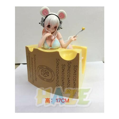 Anime THE ANIMATION SUPER SONICO Mouse Ear Ver. Figure Model Toy No Box