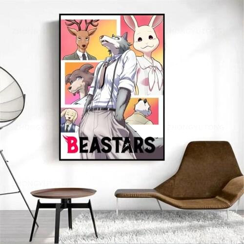 Beastars Anime Manga Poster Home Living Bedroom Decoration Wall Art Print High Definition Quality Canvas Picture