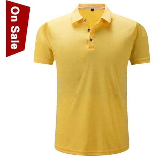 Free Ship Polo Shirts Man Women Summer Short Polos Tops Male Female Solid Fast Dry Sport Tees Lovers Couples Clothing Size S-4XL